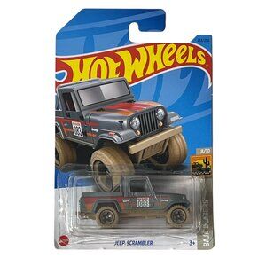 Hot Wheels Jeep Scrambler HW Baja Blazers 2024 233/250 Off-Road Truck